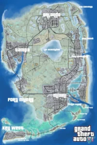 GTA 6 Map Leaked!-GTA 6 System Requirements